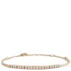 Adjustable Diamond Bar Bracelet, 14K Yellow Gold Sale