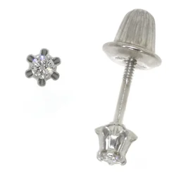 Baby Diamond Earrings 14K Best