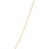 Baguette Rainbow Sapphire Necklace, 14K Yellow Gold Best