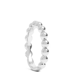 Beaded Band in Sterling Silver Outlet