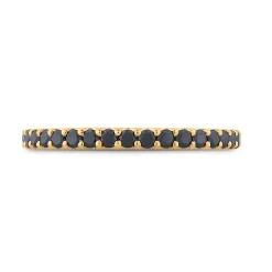 Bella Ponte Black Diamond Band 14K Discount
