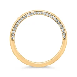 Bella Ponte Bridal Band, 1/10 Total Carat Weight, 14K Yellow Gold Discount