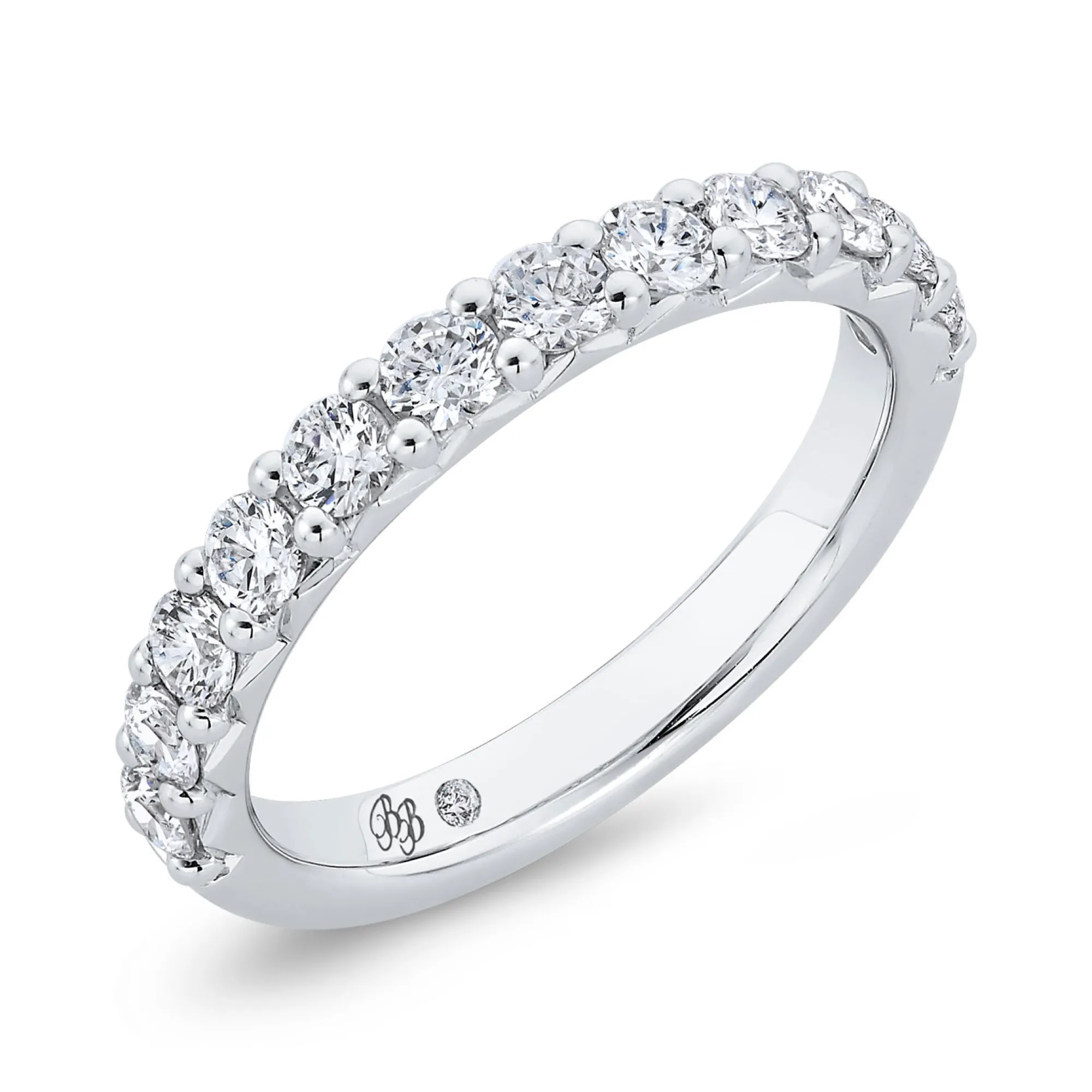 Bella Ponte Diamond Band in Platinum Online