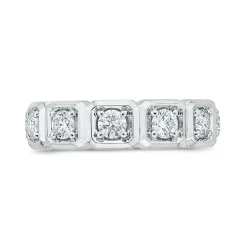 Bella Ponte Diamond Band, 14K White Gold Discount