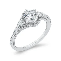 Bella Ponte Diamond Engagement Ring Setting 14K Hot