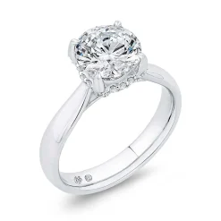 Bella Ponte Diamond Engagement Ring Setting in Platinum