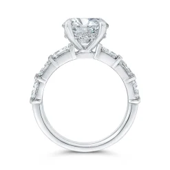 Bella Ponte Diamond Engagement Ring Setting 14K New
