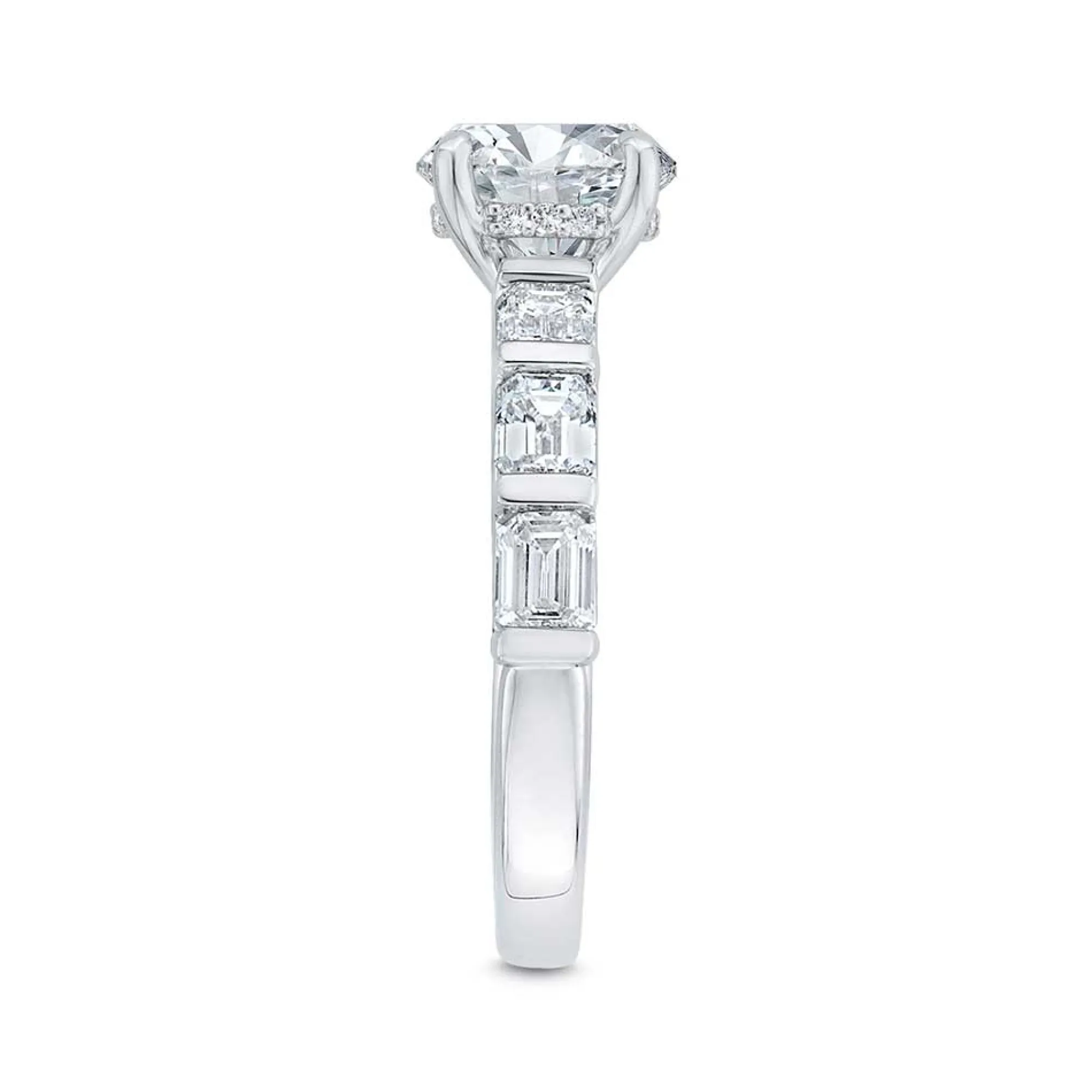 Bella Ponte Diamond Engagement Ring Setting 14K New