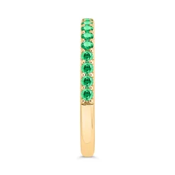 Bella Ponte Emerald Tiger Band, 14K Yellow Gold Outlet