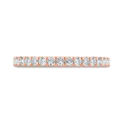 Bella Ponte Rose Gold Diamond Band 14K, 1/4 Best