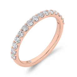 Bella Ponte Rose Gold Diamond Band 14K, 1/2 ctw. Clearance