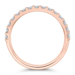 Bella Ponte Rose Gold Diamond Band 14K, 1/2 ctw. Clearance