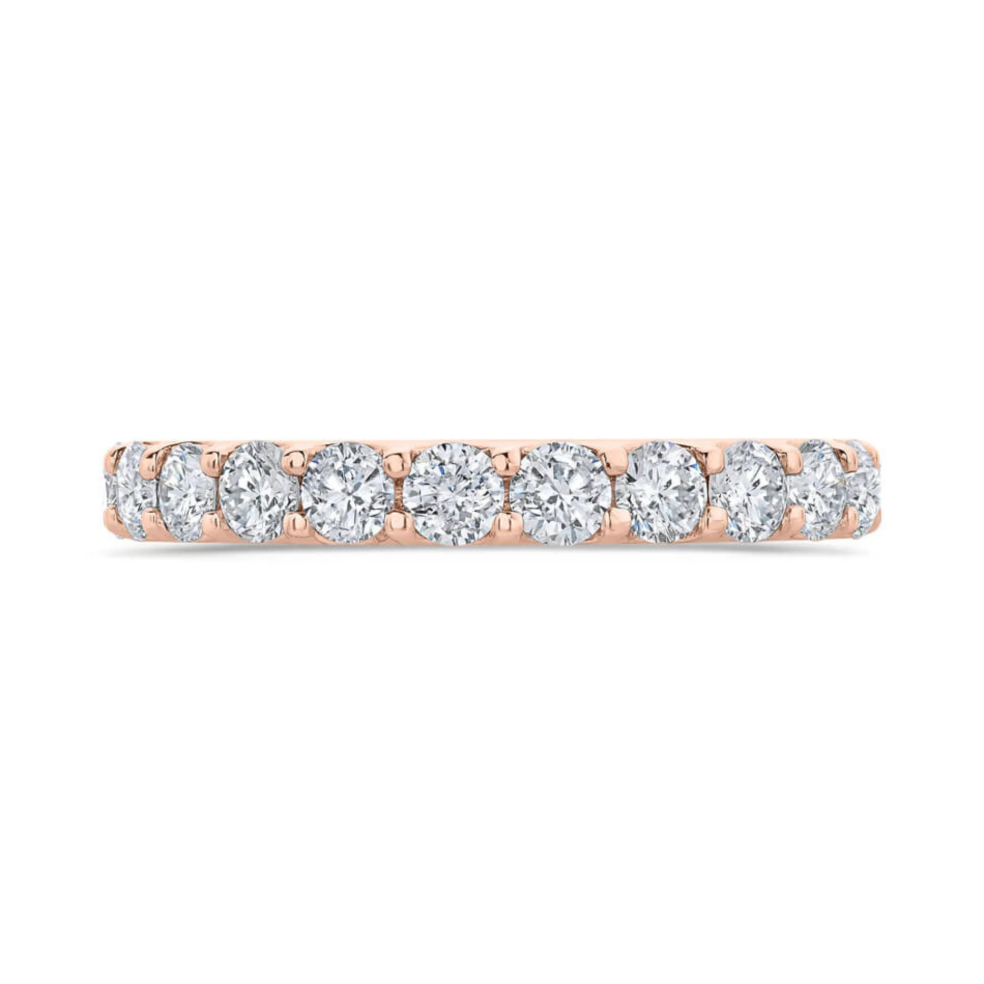 Bella Ponte Rose Gold Diamond Band 14K, 3/4 ctw. Sale