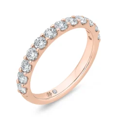 Bella Ponte Rose Gold Diamond Band 14K, 1 ctw. Best