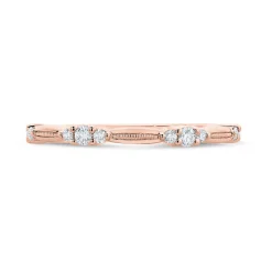 Bella Ponte Rose Gold Diamond Band 14K Sale