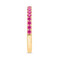 Bella Ponte Ruby Tiger Band, 14K Yellow Gold Discount