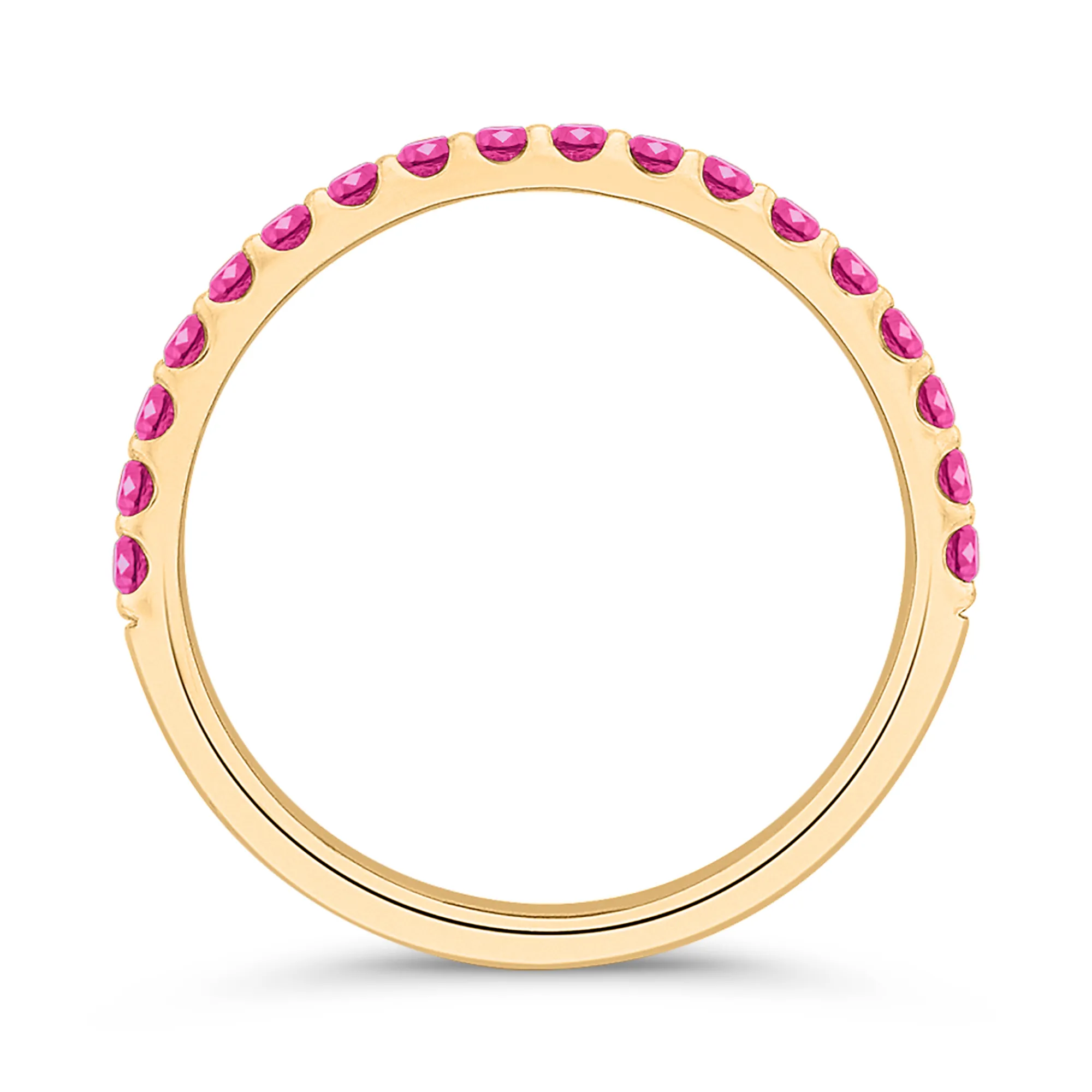 Bella Ponte Ruby Tiger Band, 14K Yellow Gold Discount