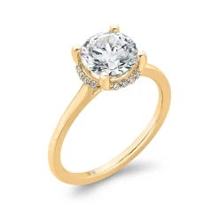 Bella Ponte "The Whisper" Diamond Engagement Ring Setting 14K Sale