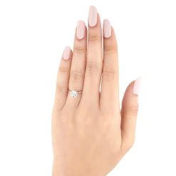 Bella Ponte "The Whisper" Engagement Ring Setting 14K New