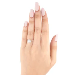 Bella Ponte "The Whisper" Engagement Ring Setting 14K Outlet