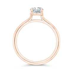 Bella Ponte "The Whisper" Rose Gold Engagement Ring Setting 14K New