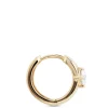 Signature Ben Bridge Diamond Solitaire Hoop Earrings, 18K Yellow Gold Clearance