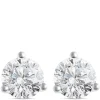 Signature Ben Bridge Diamond Studs, 1 Carat Total Weight, in 18K White Gold Sale