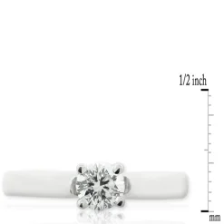 Signature Ben Bridge Diamond™ Ring in Platinum, 1/2 ct. Discount