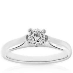 Signature Ben Bridge Diamond™ Ring in Platinum, 1/2 ct. Discount