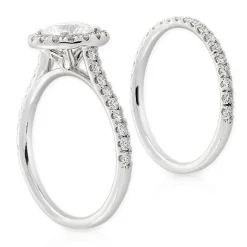 Signature Ben Bridge Diamond Bridal Set 18K Outlet