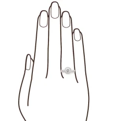 Signature Ben Bridge Diamond Bridal Set 18K Outlet