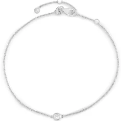 Bezel Set Diamond Bracelet 14K, 1/10 ct. New