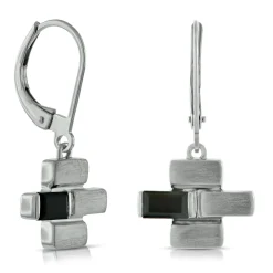 Black Onyx Dangle Earrings Hot