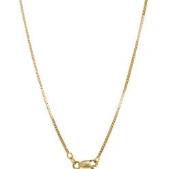 Box Link Necklace, 14K Yellow Gold Best