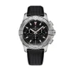 Breitling Avenger BO1 Chronograph Black Dial Calf Leather Strap, 42 mm New