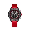 Breitling Endurance Pro Black Dial And Red Rubber Strap Watch, 38 mm Clearance