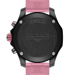 Breitling Endurance Pro Diver Black Dial Pink Rubber Strap Watch, 38mm Discount