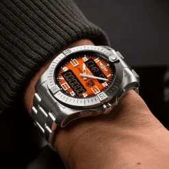 Breitling Professional Aerospace B70 Orbiter Orange Dial Watch, 43mm Discount