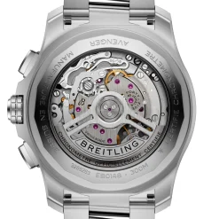 Breitling Super Avenger BO1 Chronograph Blue Dial Stainless Steel Bracelet, 46 mm Discount
