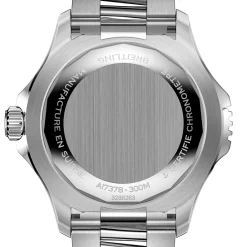 Breitling Superocean Automatic 46 Watch Steel Case Black Dial Steel Bracelet, 46mm Discount