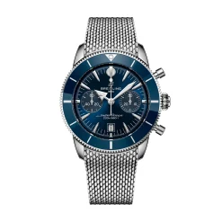Breitling Superocean Heritage B01 Chronograph Blue Dial Watch, 42mm New