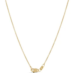 Classic Diamond Station Necklace, ½ Carat Total Weight, 14K Yellow Gold Outlet