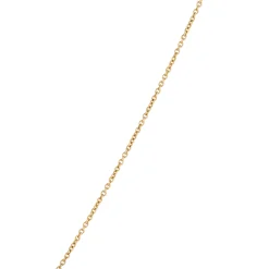 Classic Disc Pendant Necklace with Round Diamonds, 1/10 Total Carat Weight, 14K Yellow Gold Online