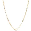 Classic 18-Inch Round Diamond Station Necklace, 1 ½ Total Carat Weight, 14K Yellow Gold Sale
