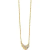 Classic Round Diamond Necklace, ⅔ Total Carat Weight, 14K Yellow Gold Discount