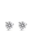 Classic Round Diamond Studs, 1 Carat Total Weight, in 14K White Gold Discount