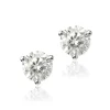 Signature Classic Round Diamond Studs, 1 Carat Total Weight, in 14K White Gold Online