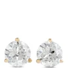Classic Round Diamond Studs, 3/4 Carat Total Weight, in 14K Yellow Gold Online