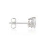 Classic Round Diamond Studs, 1 Carat Total Weight, in 14K White Gold New