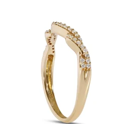 Contour Diamond Band, 14K Yellow Gold Best